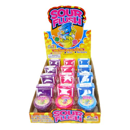 anDea Chocolate Sour Flush Candy Toilets Buy 12 Piece Box AL300226
