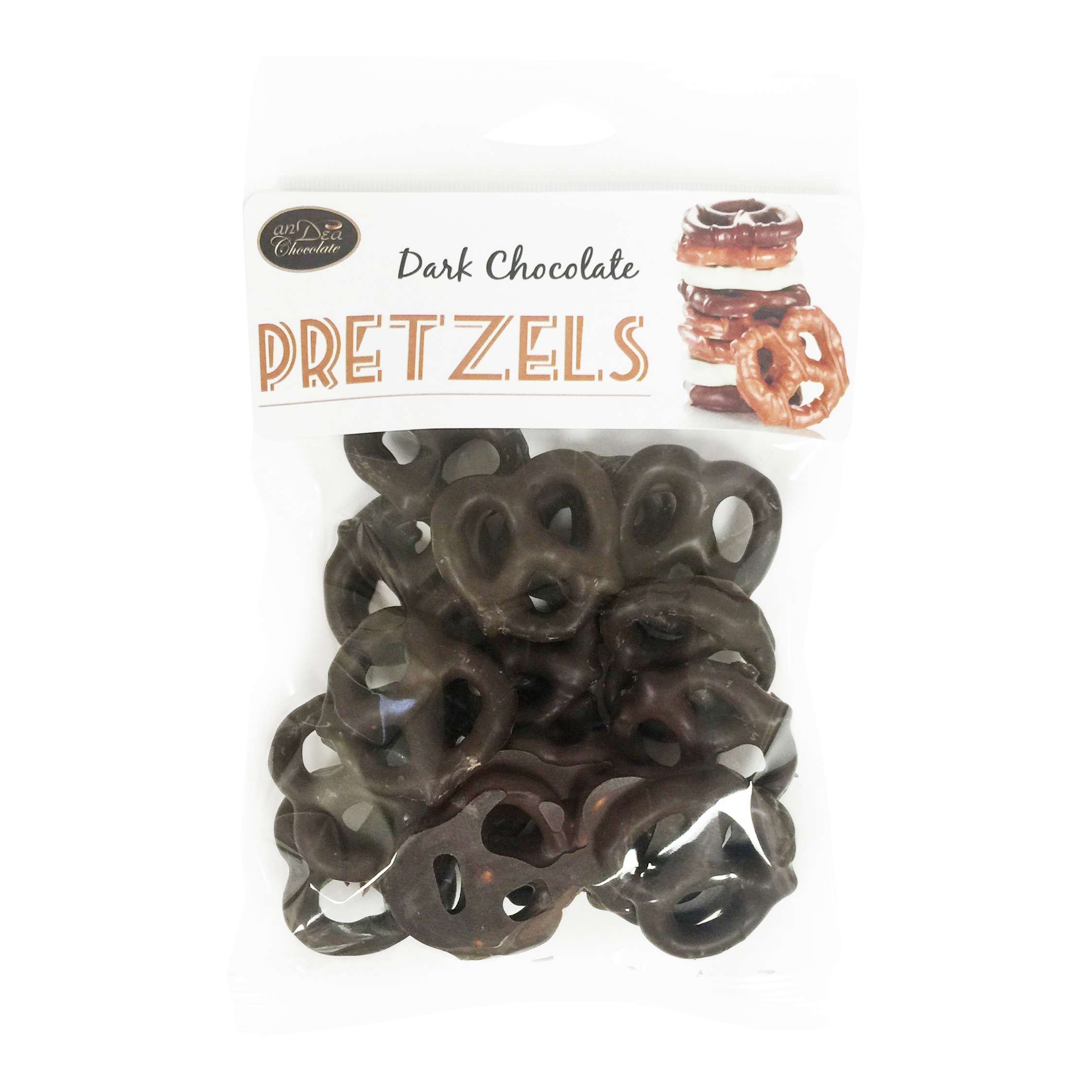 chocolate covered pretzel bags
