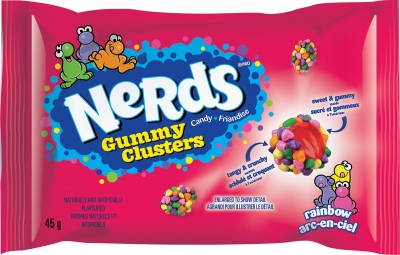 Nerds Gummy Clusters Rainbow 45g - 24/Box