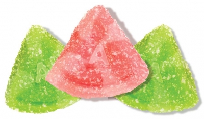 Watermelon Slices Gummies - 4.5lb Bag