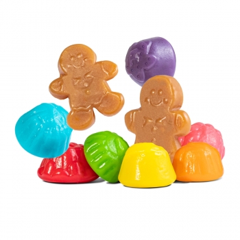 Gummy Jolly Gingerbread Candy: 5LB Bag