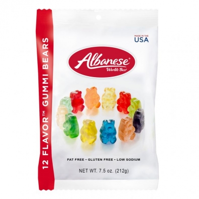 12 Flavour Gummi Bears - 212g Bag