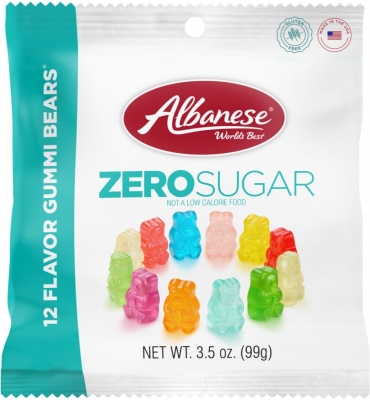 12 Flavour Zero Sugar Gummi Bears - 99g Bag