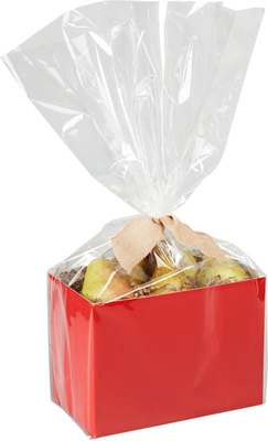 Clear Cello Basket Bags - Small  - 100 ct
