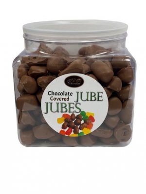 Milk Chocolate Covered Jube Jubes Panned - 3lbs
