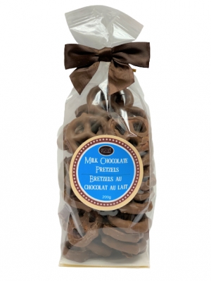 Chocolate Covered Pretzels Gift Bag - 200g Bags - 12/Case
