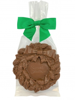 Christmas Wreath Milk Chocolate- 12ct