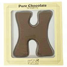 Milk Chocolate Letter "H"