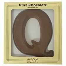 Milk Chocolate Letter &quot;Q&quot;
