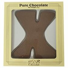 Milk Chocolate Letter "X"