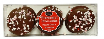 3pc Milk Chocolate Covered Oreo Cookies with Peppermint - 15ct