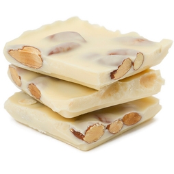 White Chocolate Covered Almond Bark  - 5lbs