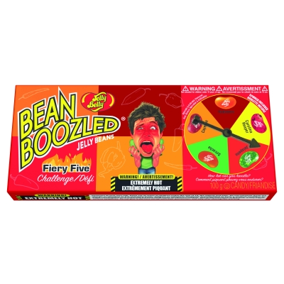 Jelly Belly Fire Five Jelly Beans Spinner Game 99g Box - 12/Case