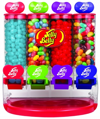 Jelly Belly My Favorities Dispenser Bean Machine - 6/Case