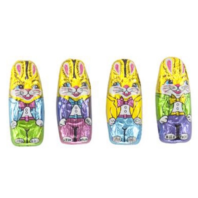 Milk Chocolate Easter Bunnies Wrapped - 5 lbs