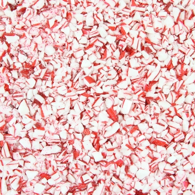 Crushed Peppermint Candy Bits - 15lb case