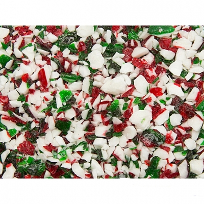 Christmas Crushed Hard Candy Red, Green &amp; White