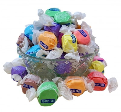 No Sugar Added Salt Water Taffy Assorted - 5lbs