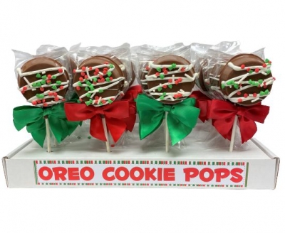Christmas Oreo Cookie Pops - 24ct