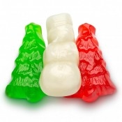 Gummy Christmas Trees &amp; Snowmen Candy: 5LB Bag