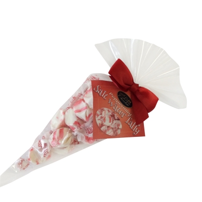 Peppermint Salt Water Taffy Gift Bag - 12ct