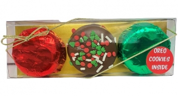 Milk Chocolate Covered Oreo Cookies 3pc - 16ct