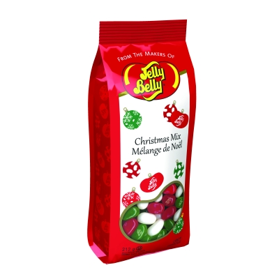 **SOLD OUT FOR 2025**<br>Jelly Belly Christmas Mix Jelly Beans: 212g Bag ct-12