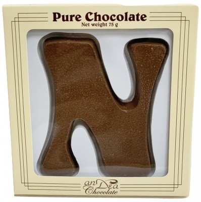Milk Chocolate Letter &quot;N&quot;