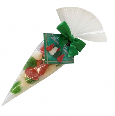 Christmas Gummy Trees &amp; Snowman Gift Bag - 12ct